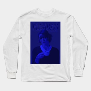 Fleabag monochrome art Long Sleeve T-Shirt